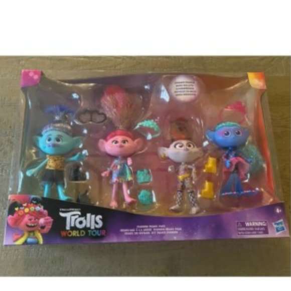 Trolls Vinyl Fashion Remix Pack TROLLS Sealed Box! NEW SHIPOUT FAST - Picture 8 of 15